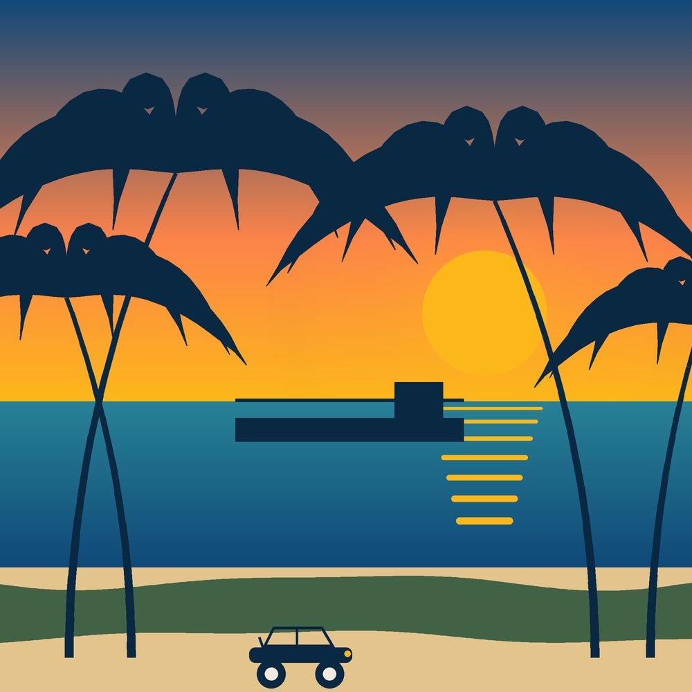 Buggy na praia de Tambaba